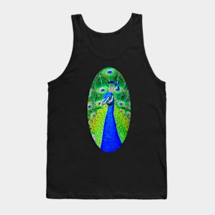 Peacock Style Tank Top